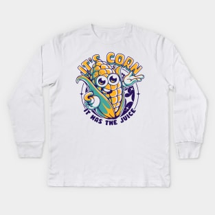 It's Corn! Kids Long Sleeve T-Shirt